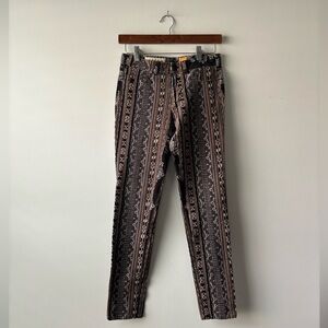 Pilcro Anthropology  brown and‎ black pants size 26
